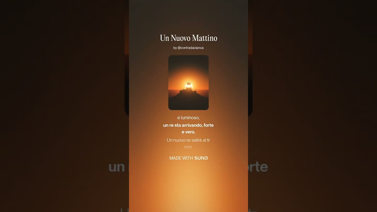 Un Nuovo Mattino