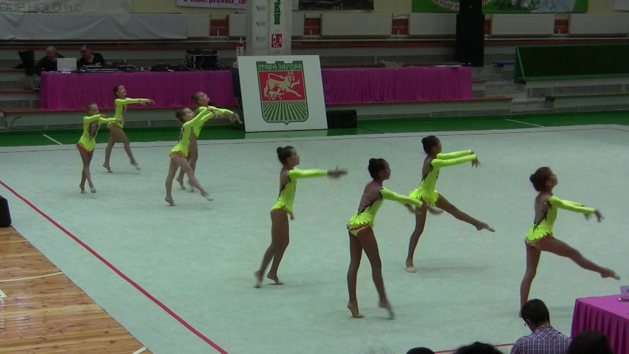 14 -то Държавно първенство по Естетическа групова гимнастика 2016-деца 8-10 години Академик М-4 мяст