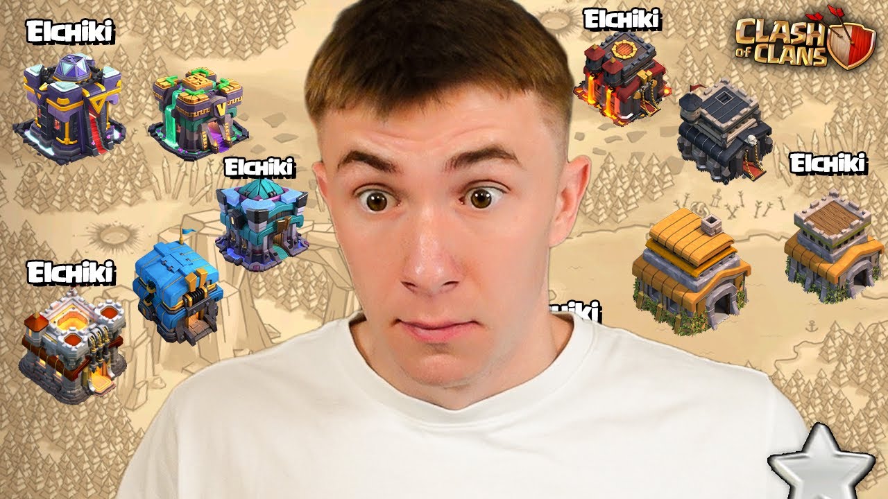JE SUIS SEUL EN GUERRE AVEC MES 10 COMPTES ! Clash of clans