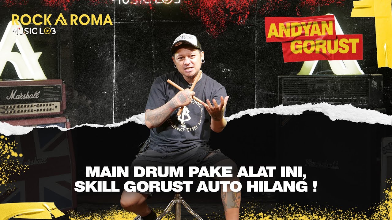 SKILL DRUM GORUST SEKETIKA HILANG! SEMUA KARENA ALAT INI..... - RockAroma Music Lab