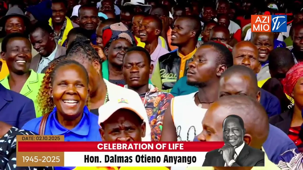 Dalmas Otieno’s Eldest Wife Honors His Legacy with a Moving Tribute | Azimio TV