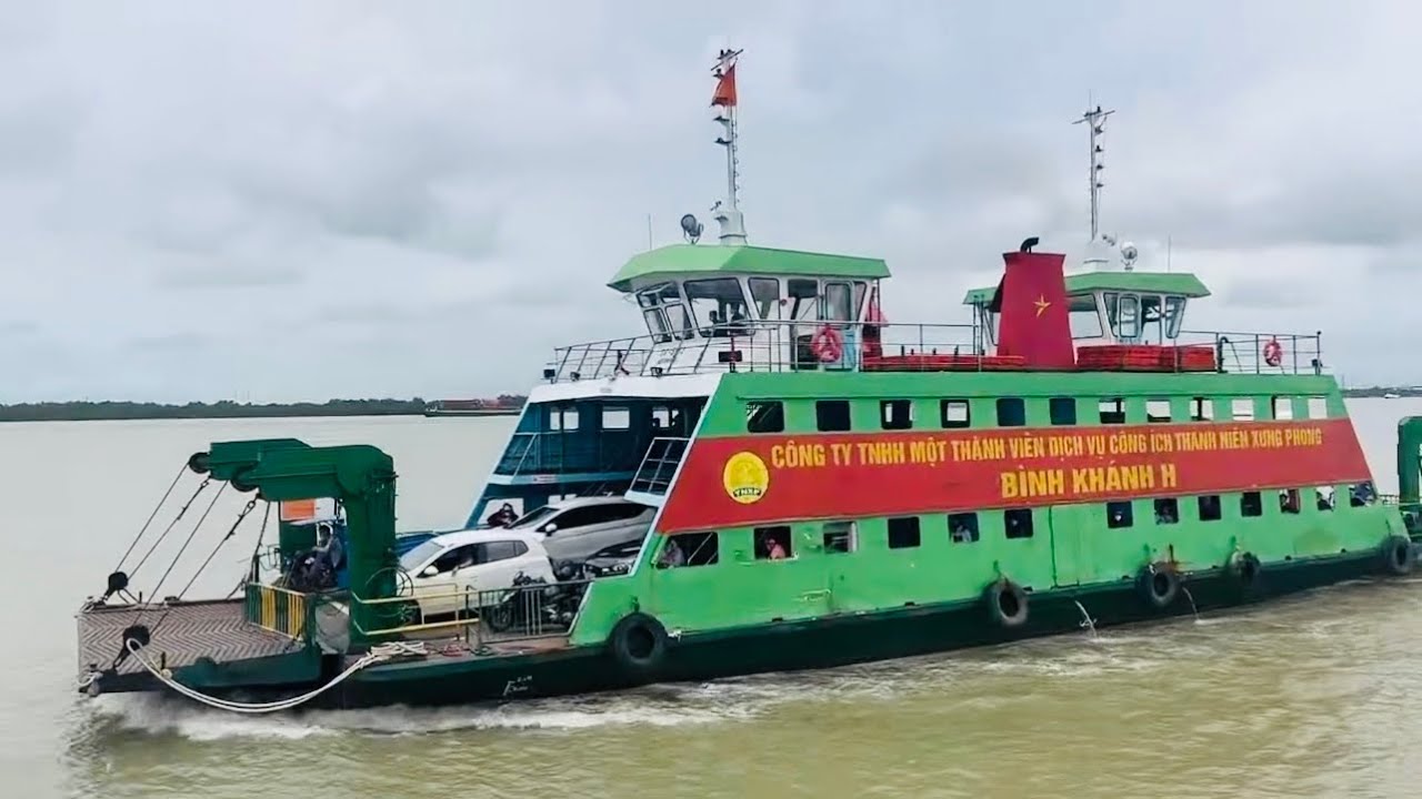 Bến Phà Bình Khánh - Hành trình sài gòn đi cần giờ