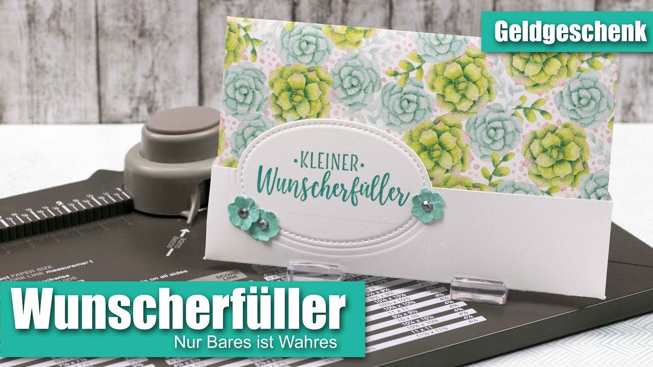 Kleiner Wunscherfüller | Geldgeschenk | Envelope Punch Board | Stampin' Up!