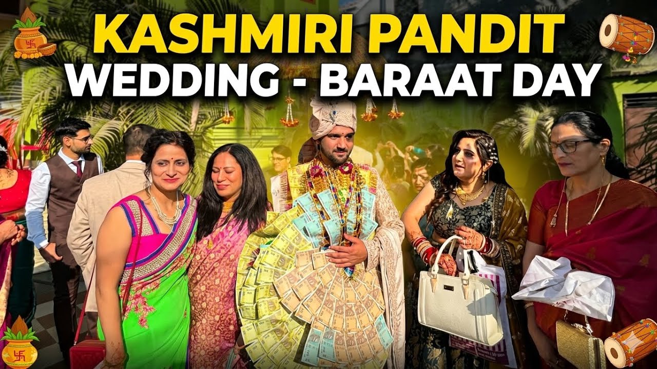 Kashmiri Pandit Wedding - Baraat Day #kashmiripandit #kashmiriwedding #wedding 
