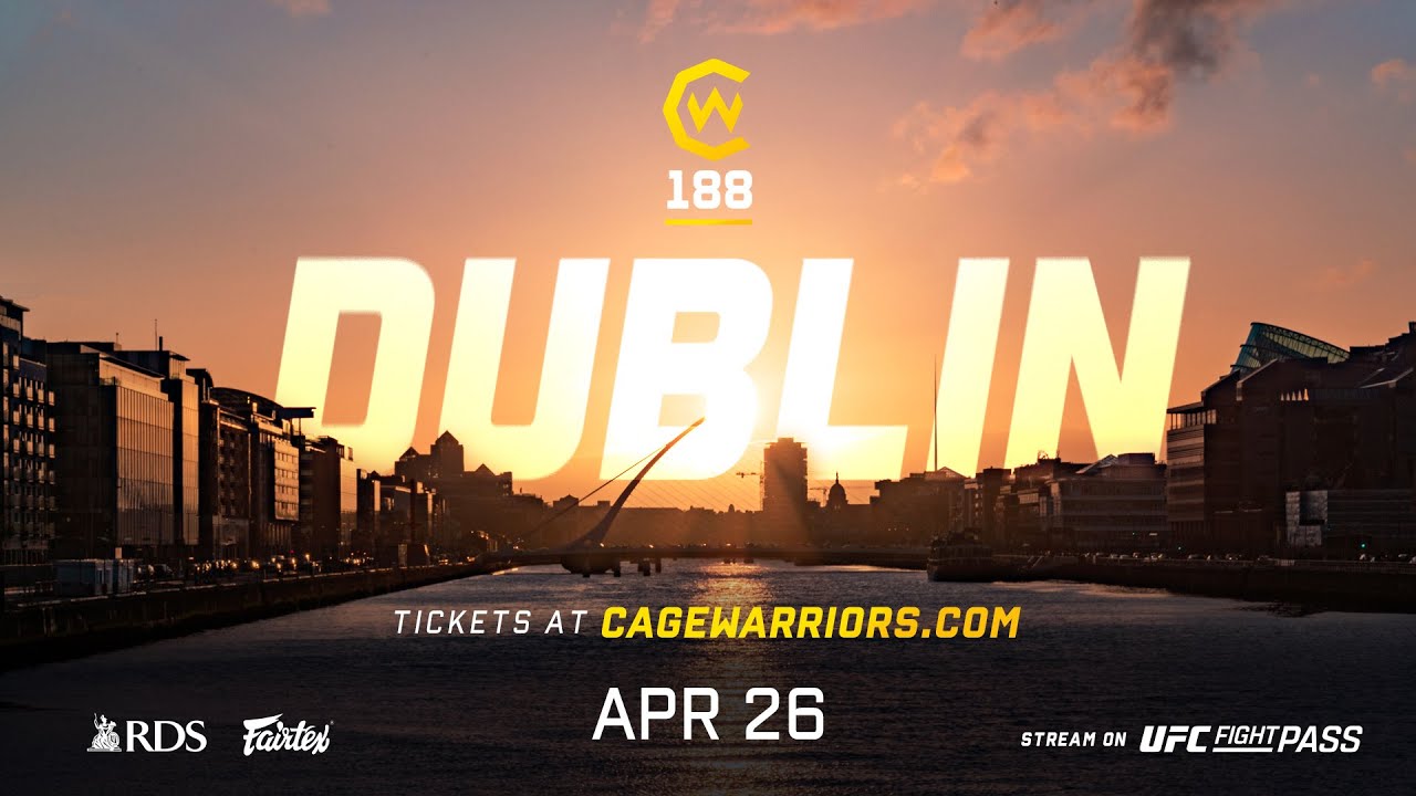 Cage Warriors 188 Prelims | Main Card is LIVE at 12:00pm PT EXCLUSIVELY on UFC FIGHT PASS!