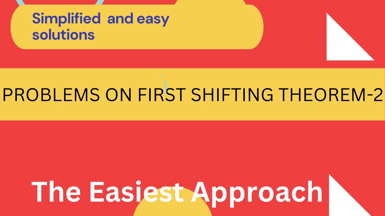 Problems on first shifting theorem