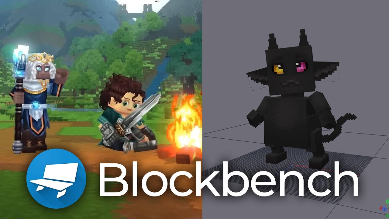 JAK ZROBIĆ WŁASNĄ POSTAĆ W HYTALE? (blockbench tutorial)
