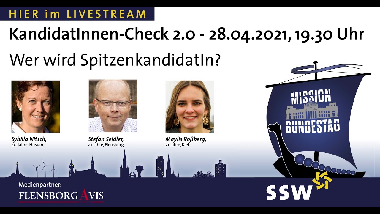 SSW Kandidat-Check 2.0 Wer wird SpitzenkandidatIn zur Bundestagwahl