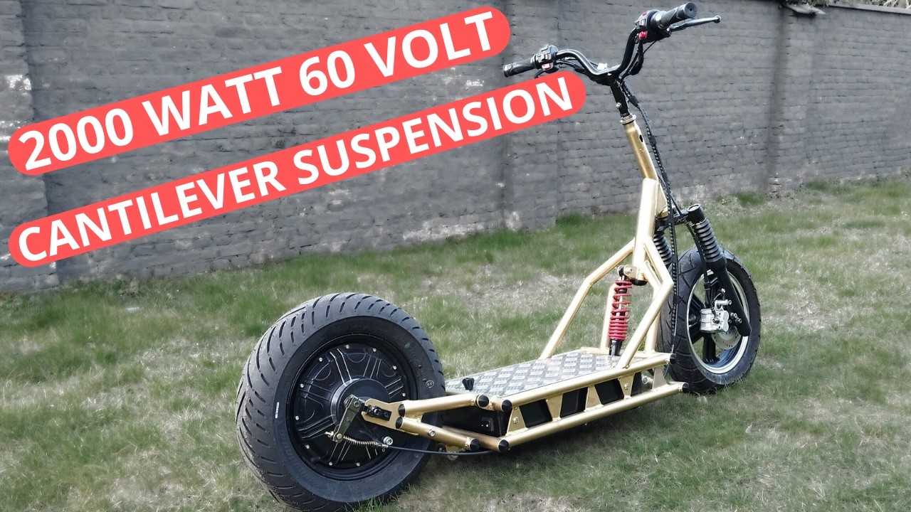 How to build a powerful DIY electric scooter