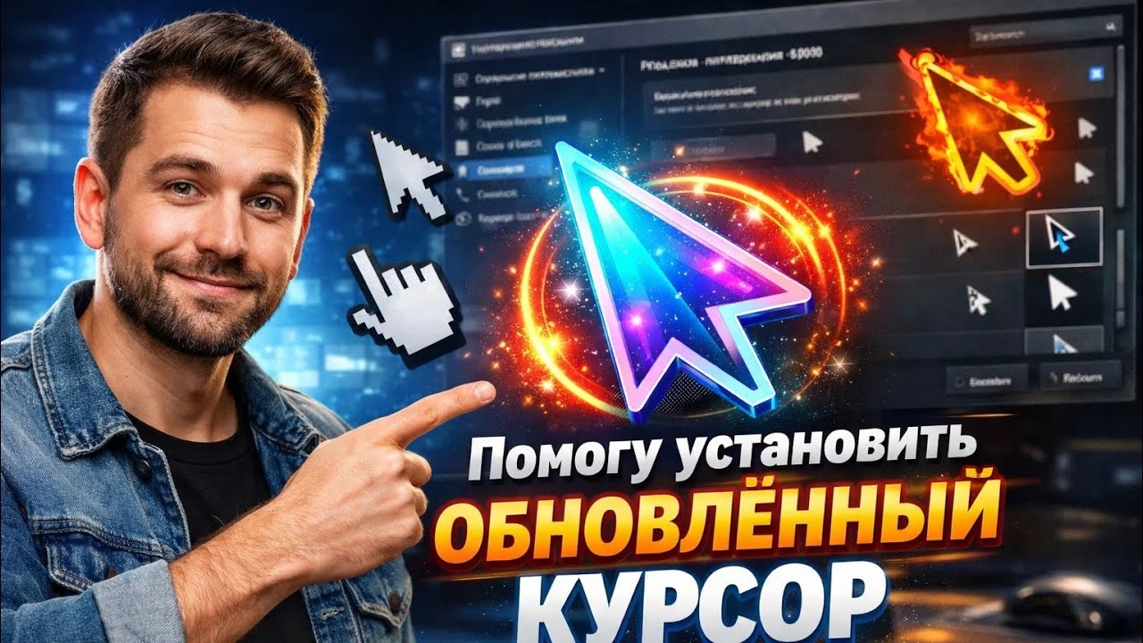 Как сделать обновлённый курсор