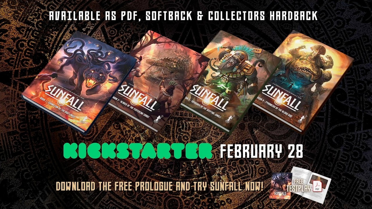 Трейлер кампании Sunfall на Kickstarter