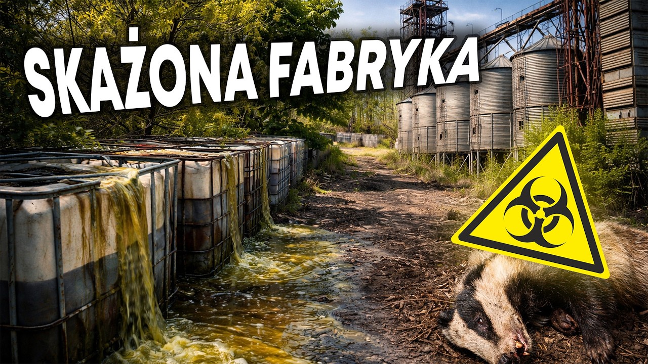 OPUSZCZONA FABRYKA PASZ I TOKSYCZNE ZBIORNIKI &ndash; CO TU PRODUKOWALI? | Urbex