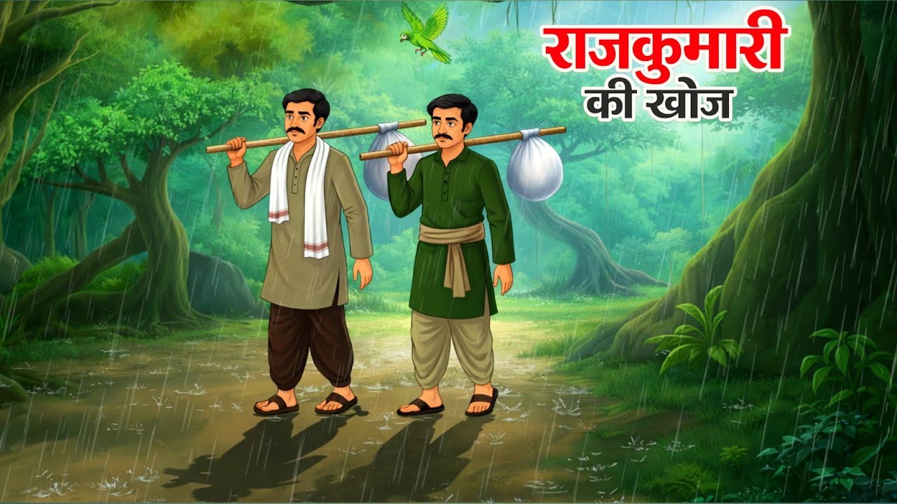 रहस्यमयी जंगल और रानी । आठवीं चाभी । हिंदी कहानी। MORAL STORIES। Kahani । Hindi Story 