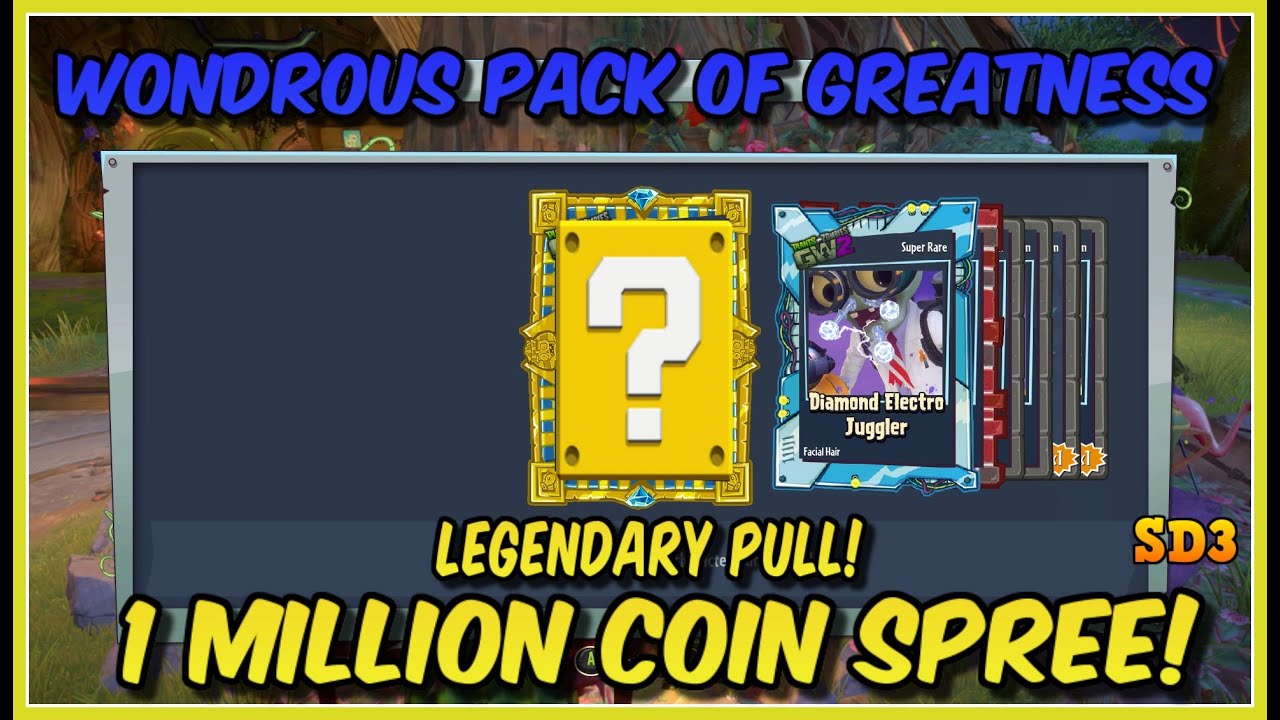 1 million coin pack opening pvz garden warfare 2
