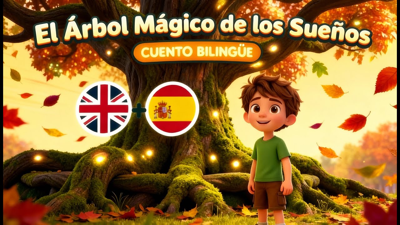 El Árbol Mágico de los Sueños | Cuento Infantil para Dormir - Cuento Bilingüe Ingles Español