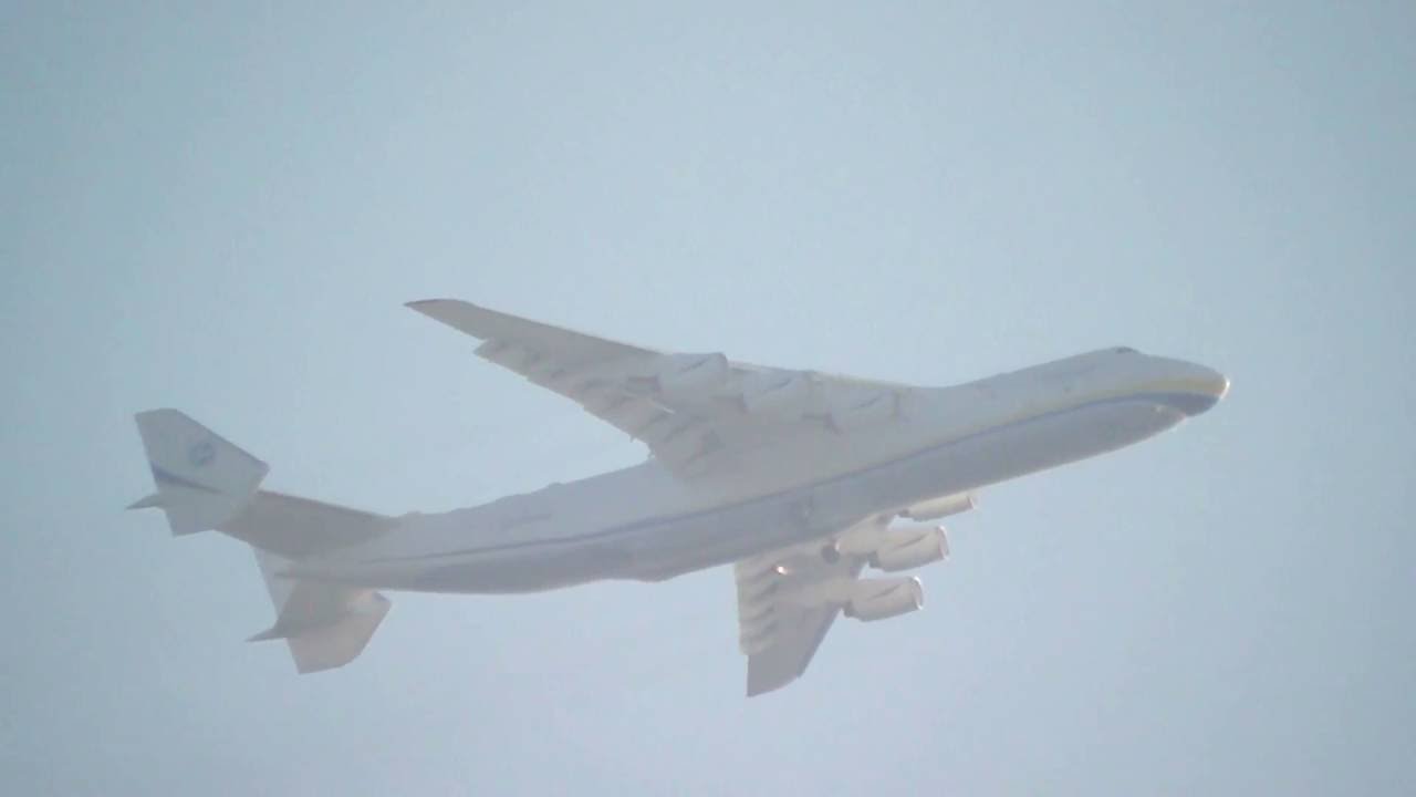 Antonov An-225 Mriya over Prague 12.5.2016