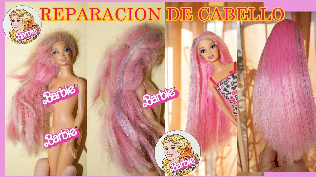 COMO RESTAURAR EL PELO DE LAS MUÑECAS 2