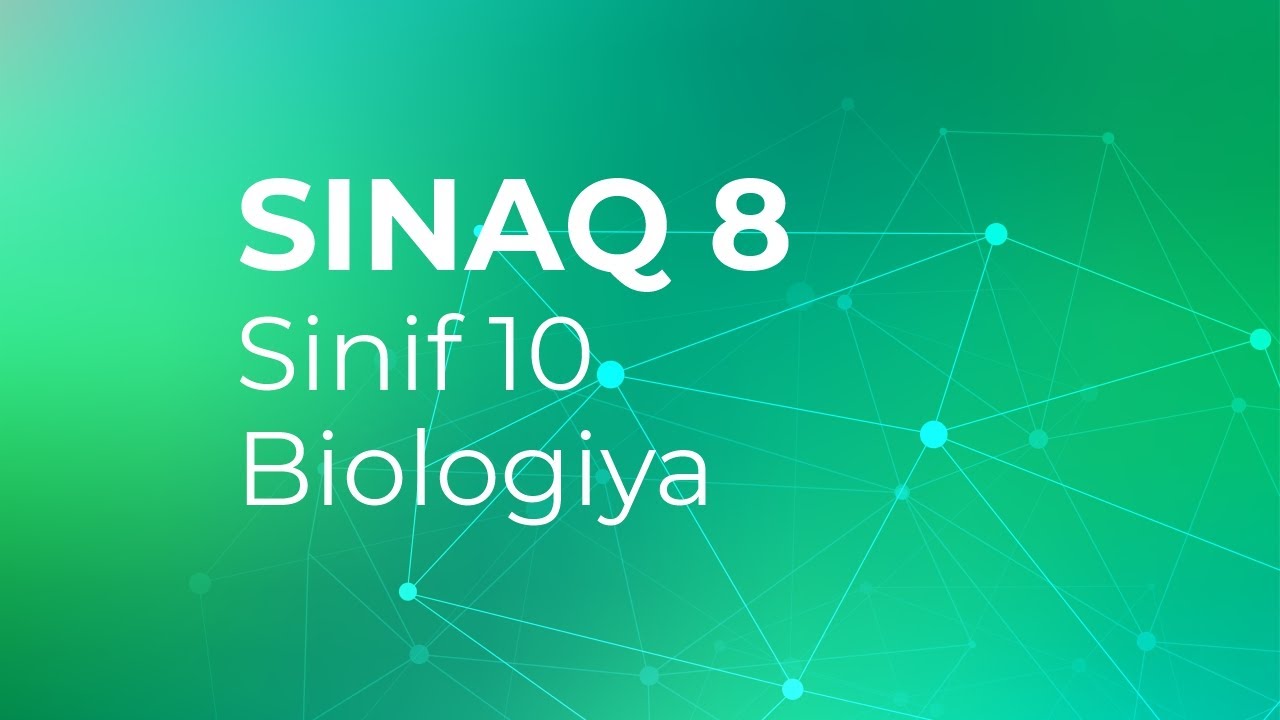 Biologiya 10-cu sinif  Güvən Sınaq 8 Qrup fənləri üzrə