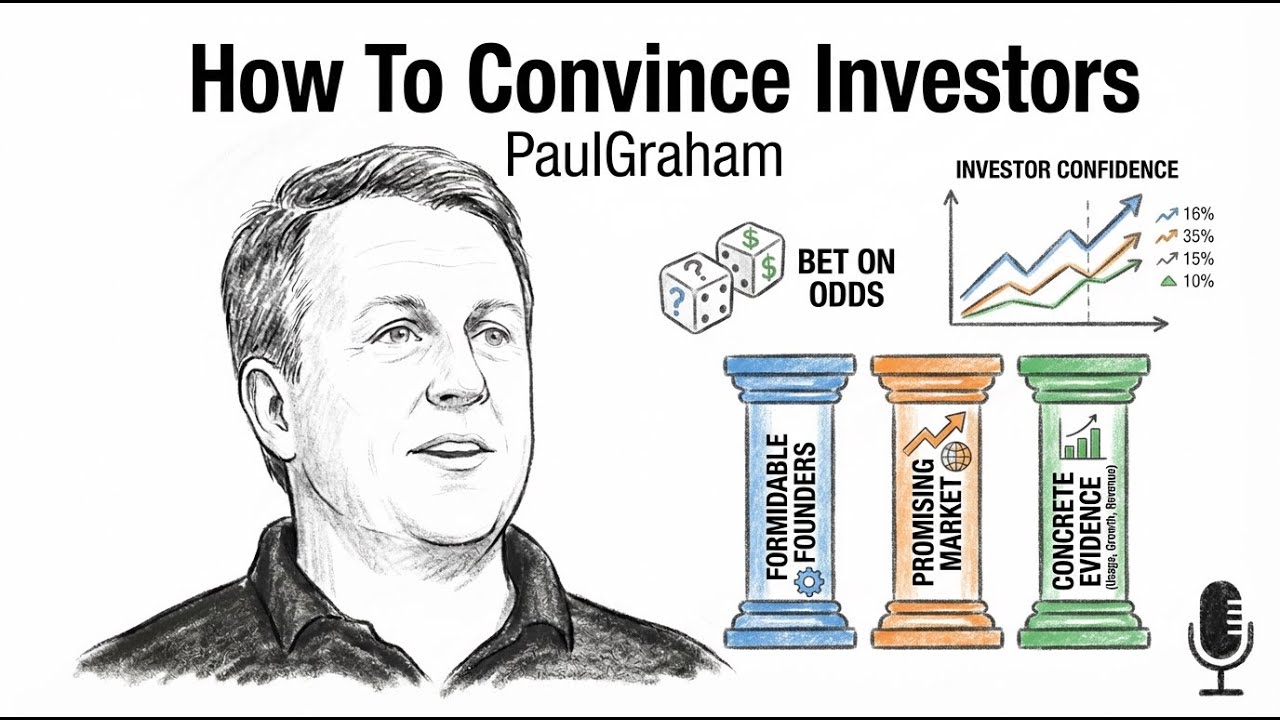 How to Convince Investors — Paul Graham’s Fundraising Playbook