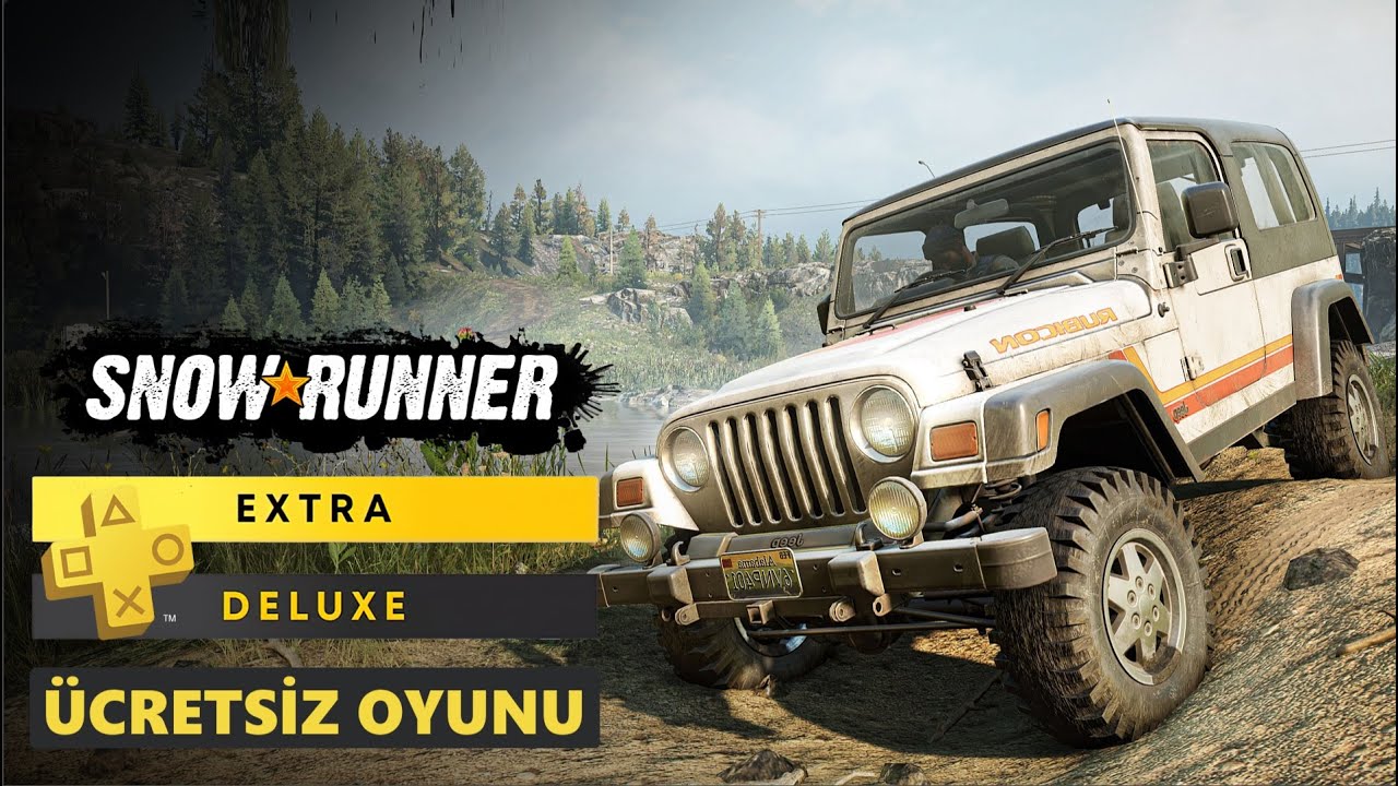 PS PLUS EXTRA-DELUXE &Uuml;CRETSİZ OYUNU | SNOWRUNNER İLK BAKIŞ | SNOWRUNNER GAMEPLAY PS5