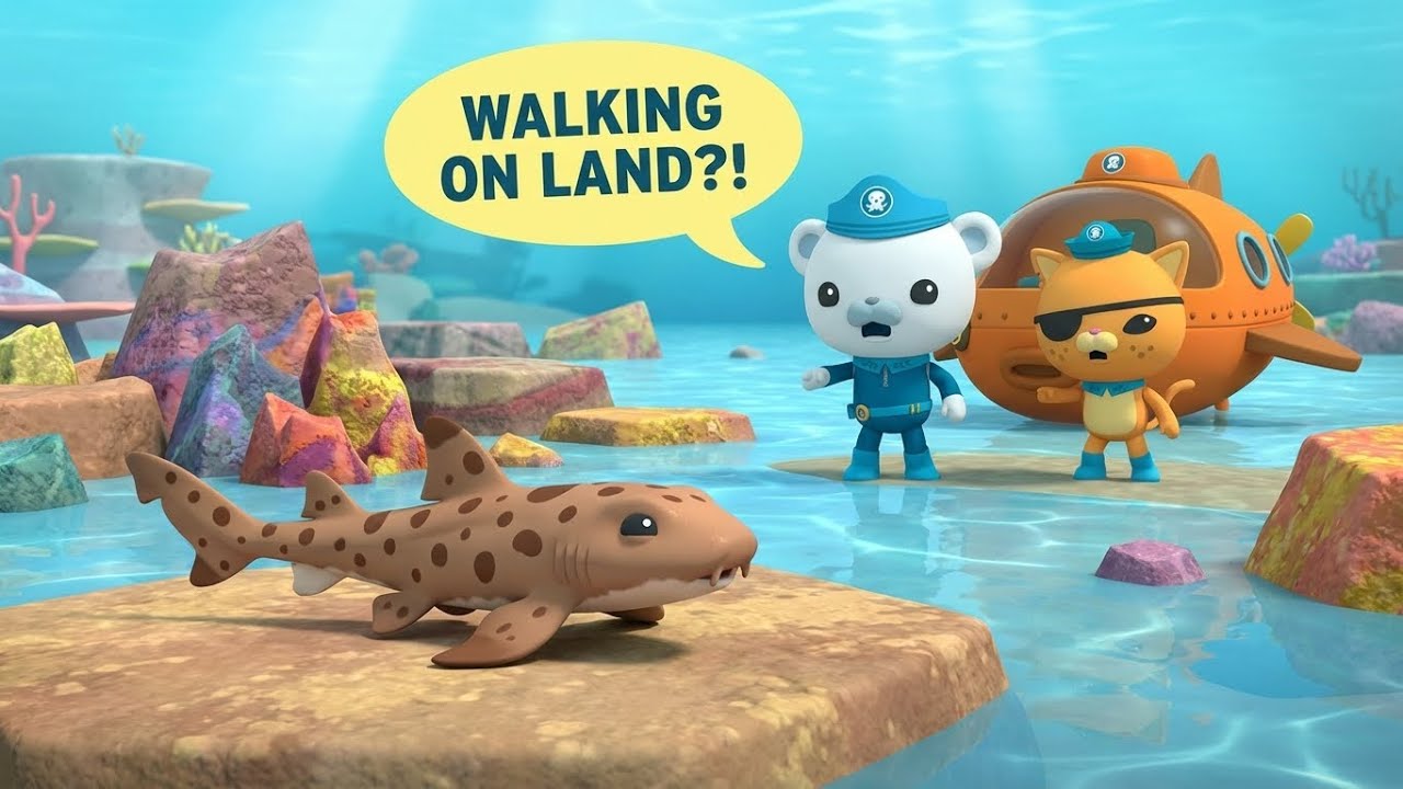 The Walking Shark Rescue! 🦈 Epaulette Shark’s Land Adventure | Octonauts Full Episode