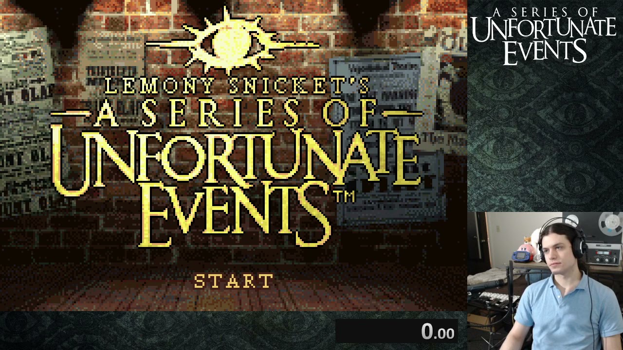 Lemony Snicket's A Series of Unfortunate Events for Game Boy Advance (Emulated) in 