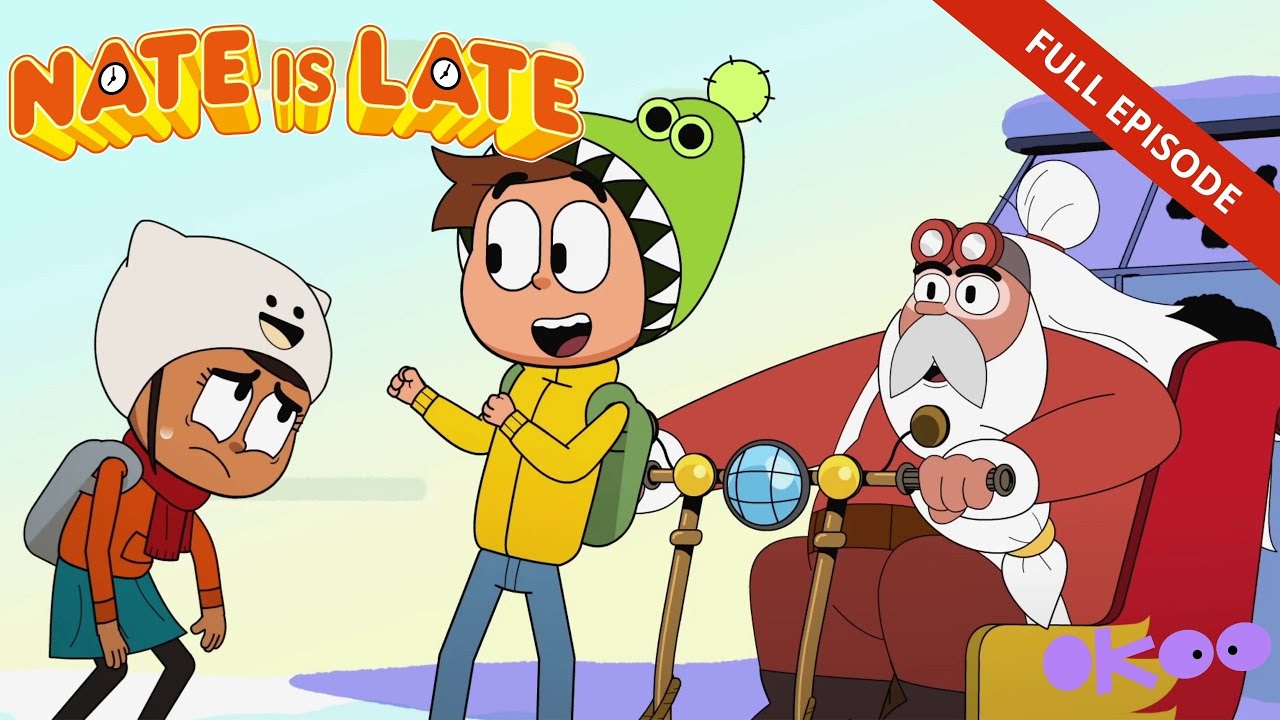 🎅🎄 NATE IS LATE : Santa's Reindeer - Christmas episode