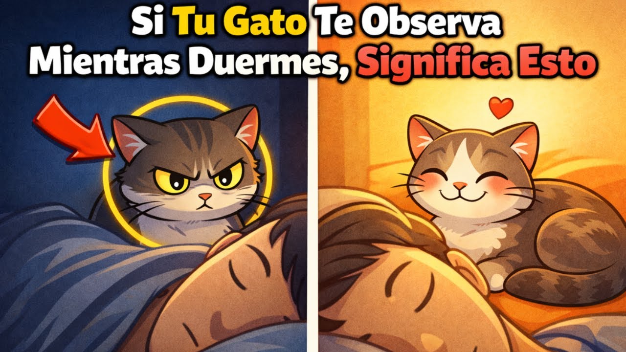 Si Tu Gato Te Observa Mientras Duermes, Significa Esto