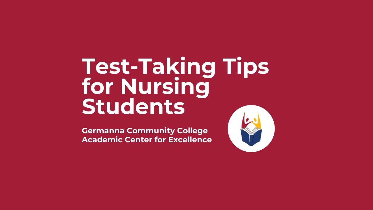 Test-Taking Tips for Nursing Students
