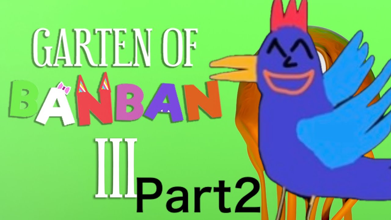 少し前に海外で大流行した幼稚園がテーマのホラーゲーム【Garten of Banban Ⅲ】をやっていく。実況 Part2