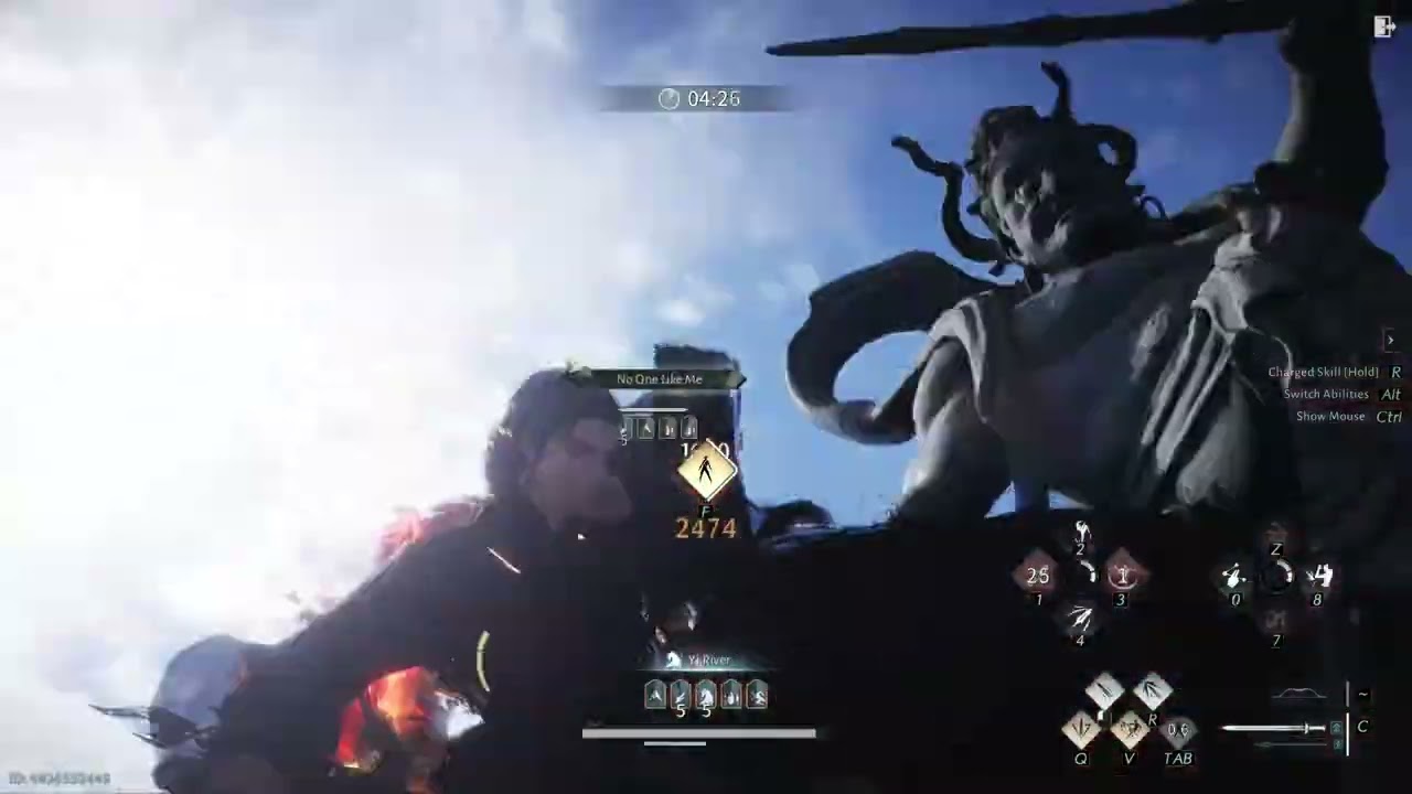 OFF META BUILD IN MYTHIC PVP - WHERE WINDS MEET. Nameless sword + HQ spear