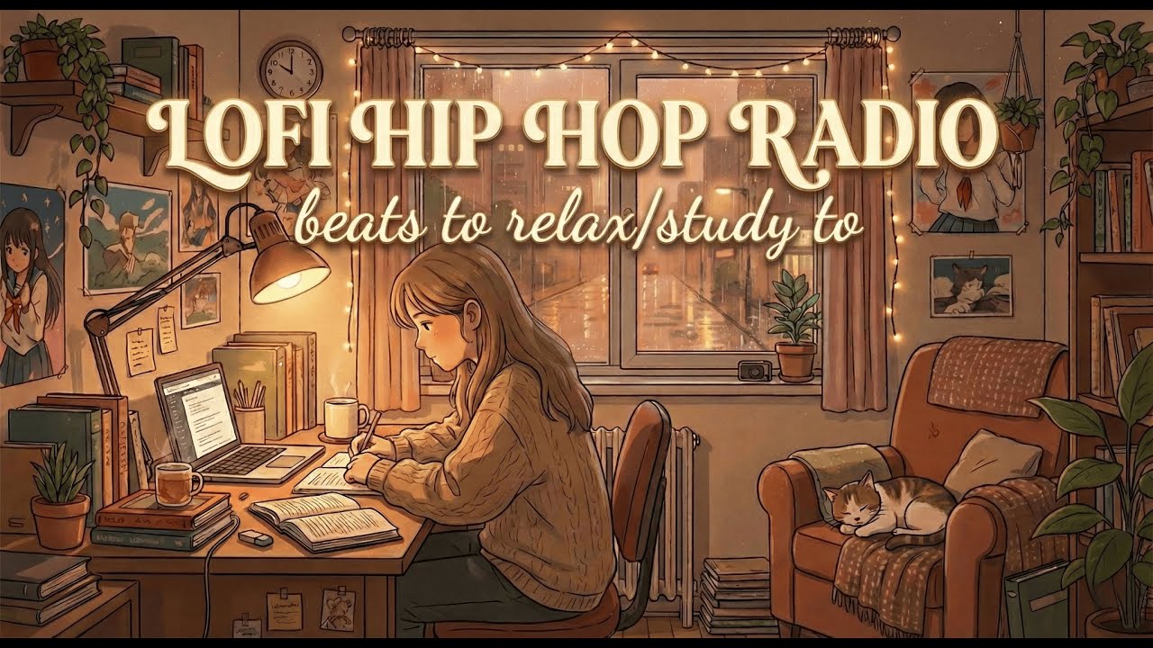 [STUDY WITH ME] AN HOUR POMODORO - calm piano - Cozy Night at Home - Spring 2026 #4