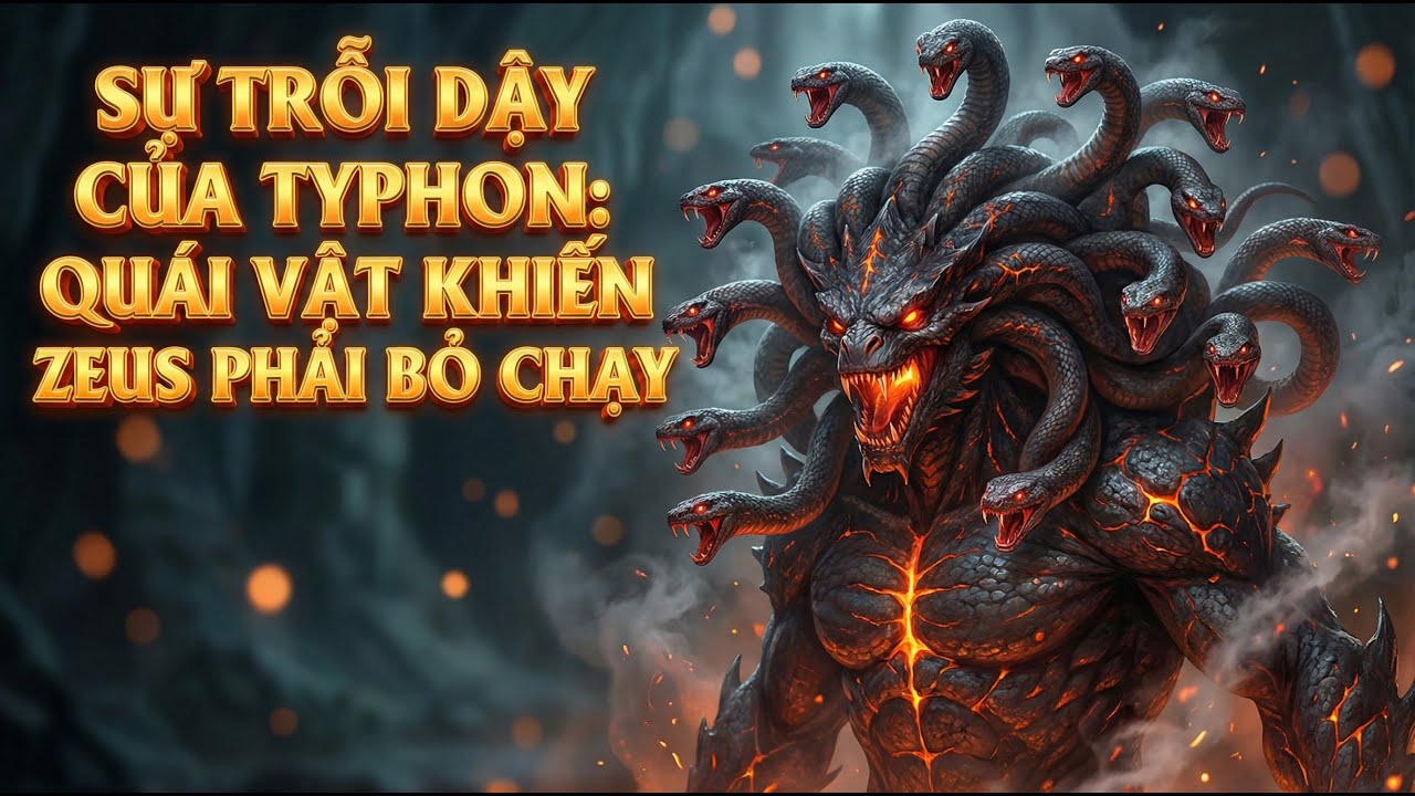 Sự Trỗi Dậy Của Typhon: Quái Vật Khiến Zeus Phải Bỏ Chạy (Thần Thoại Hy Lạp Tập 4)