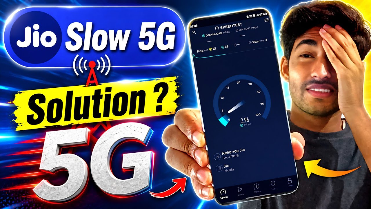 Jio Slow 5G Speed Solution In 2026 | Jio 5G Network Problem ?