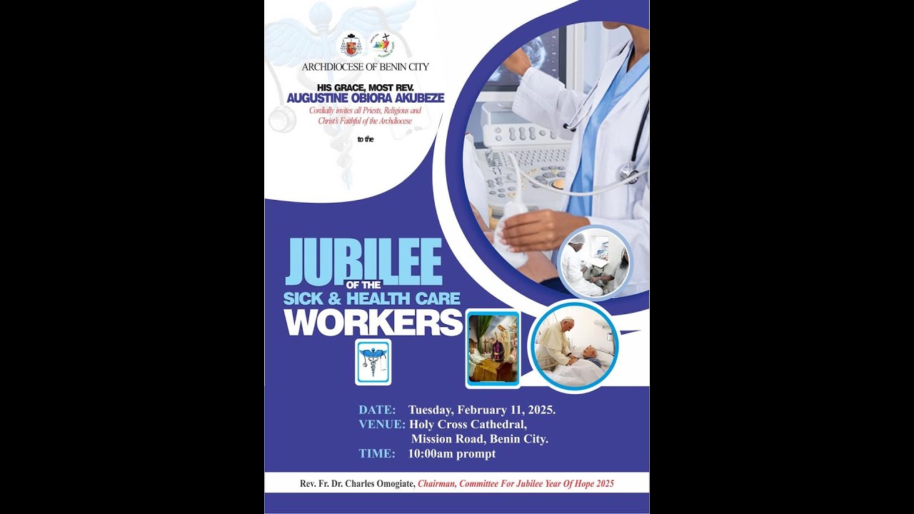 JUBILEE OF THE SICK AND HEALTH CARE WORKERS.