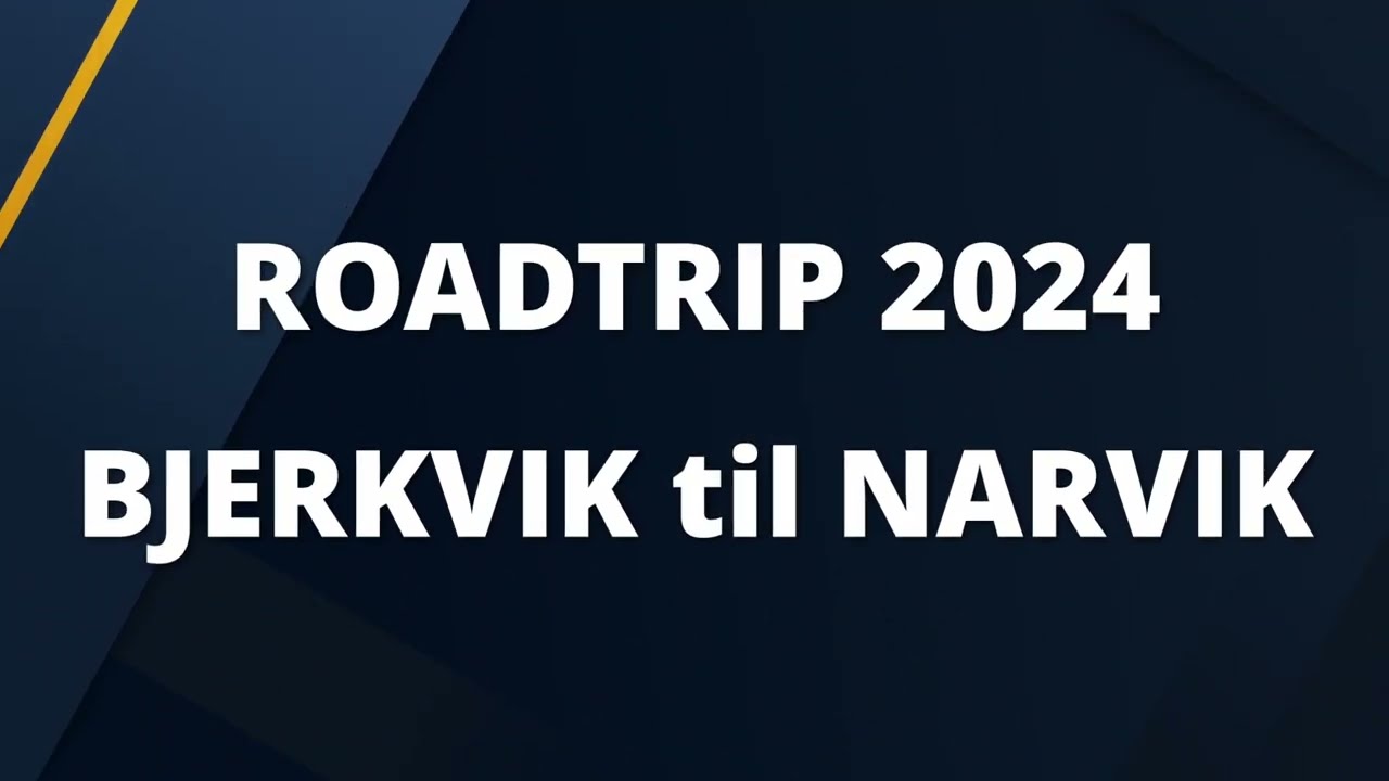 Med bobil fra Bjerkvik til Narvik