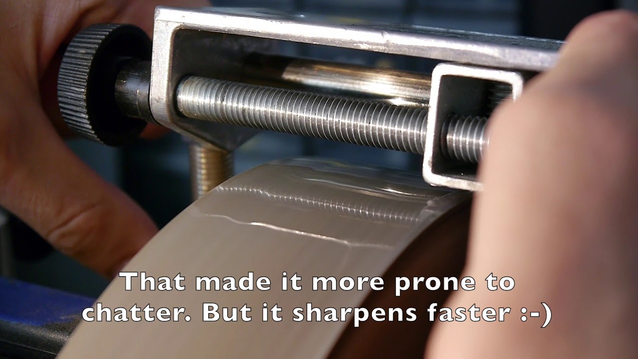 Truing the Tormek stone
