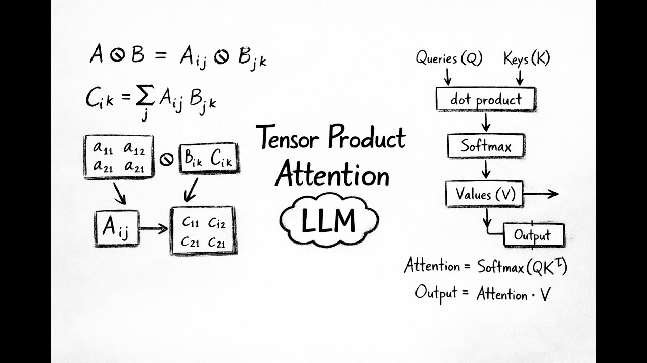 Tensor Product Attention - LLMs