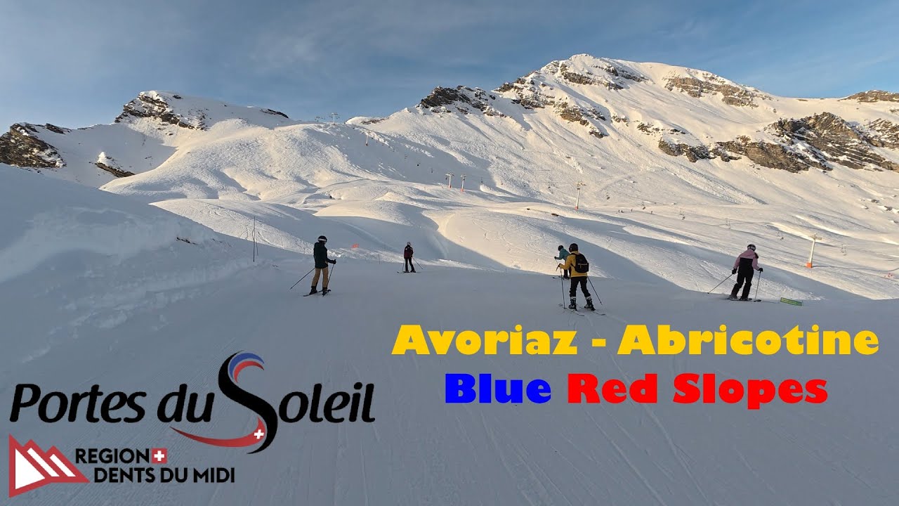 Ski Portes du Soleil - Blue/Red Slopes - Abricotine