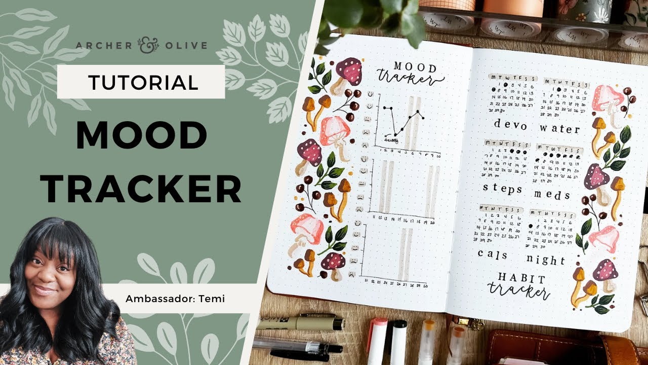 Get The Most Out Of Your Bullet Journal Mood Trackers | Bullet Journal Ideas
