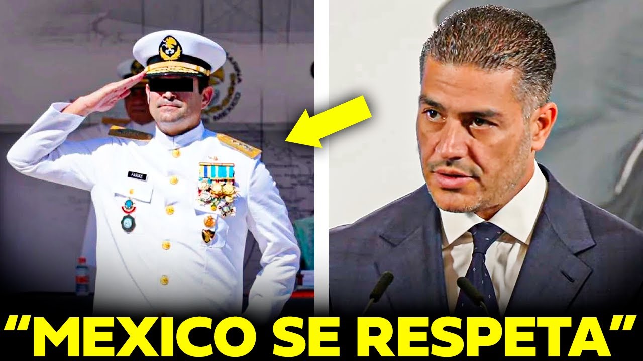 ÚLTIMA HORA: HARFUCH ARRESTA A VICEALMIRANTE DE LA MARINA POR HUACHICOL FISCAL