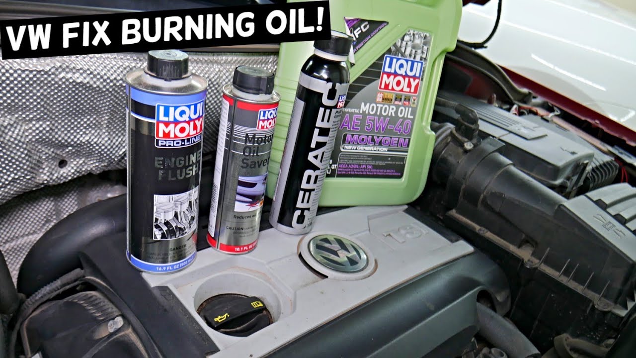 VW BURNING OIL, INCREASED OIL CONSUMPTION VW TIGUAN GOLF PASSAT CC BEETLE JETTA SCIROCCO POLO FOX SH