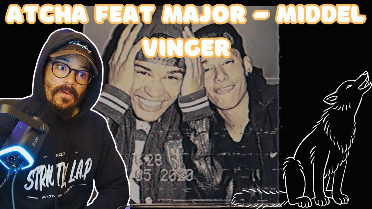 ATCHA FT MAJOR - 🔥MIDDLE FINGER⚠️ [REACTION] #afrikaans #rap #wolfpak #wolwe #major #atcha