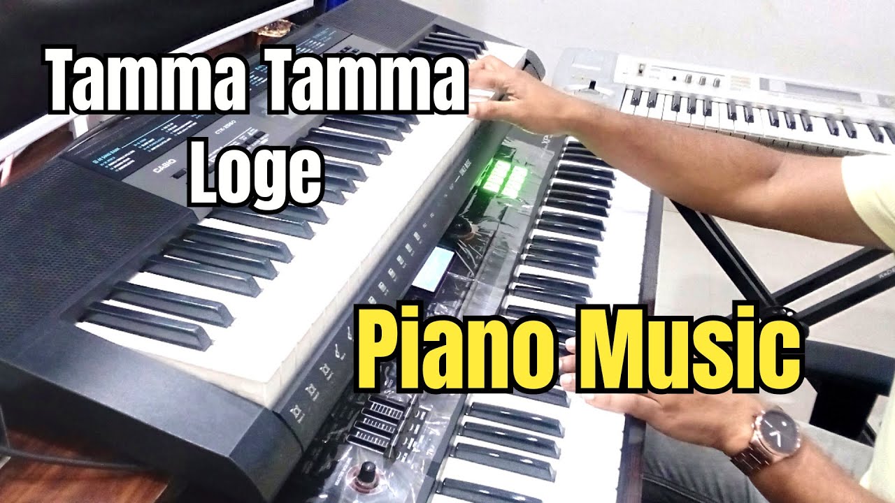 Tamma Tamma Loge l Thanedaar l Piano l Music l Keyboard l Instrumental Music l Video l By Ranjan Dey