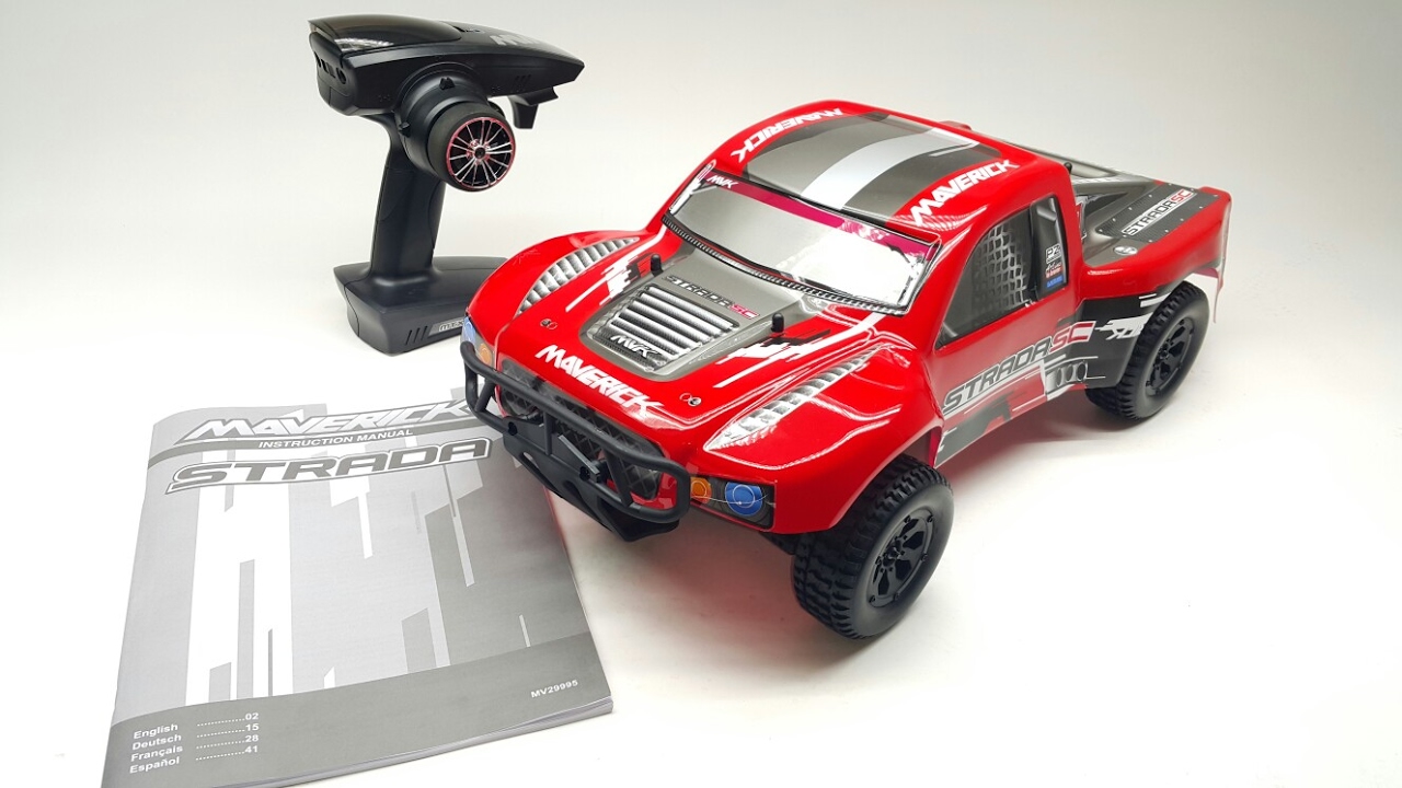 Maverick Strada RED SC rozpakowanie pudła