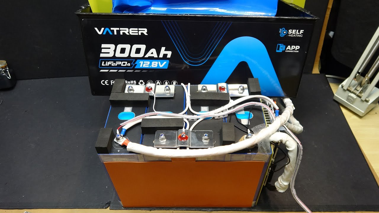 Review & Teardown: Vatrer 12.8V 300Ah LiFePO4 battery