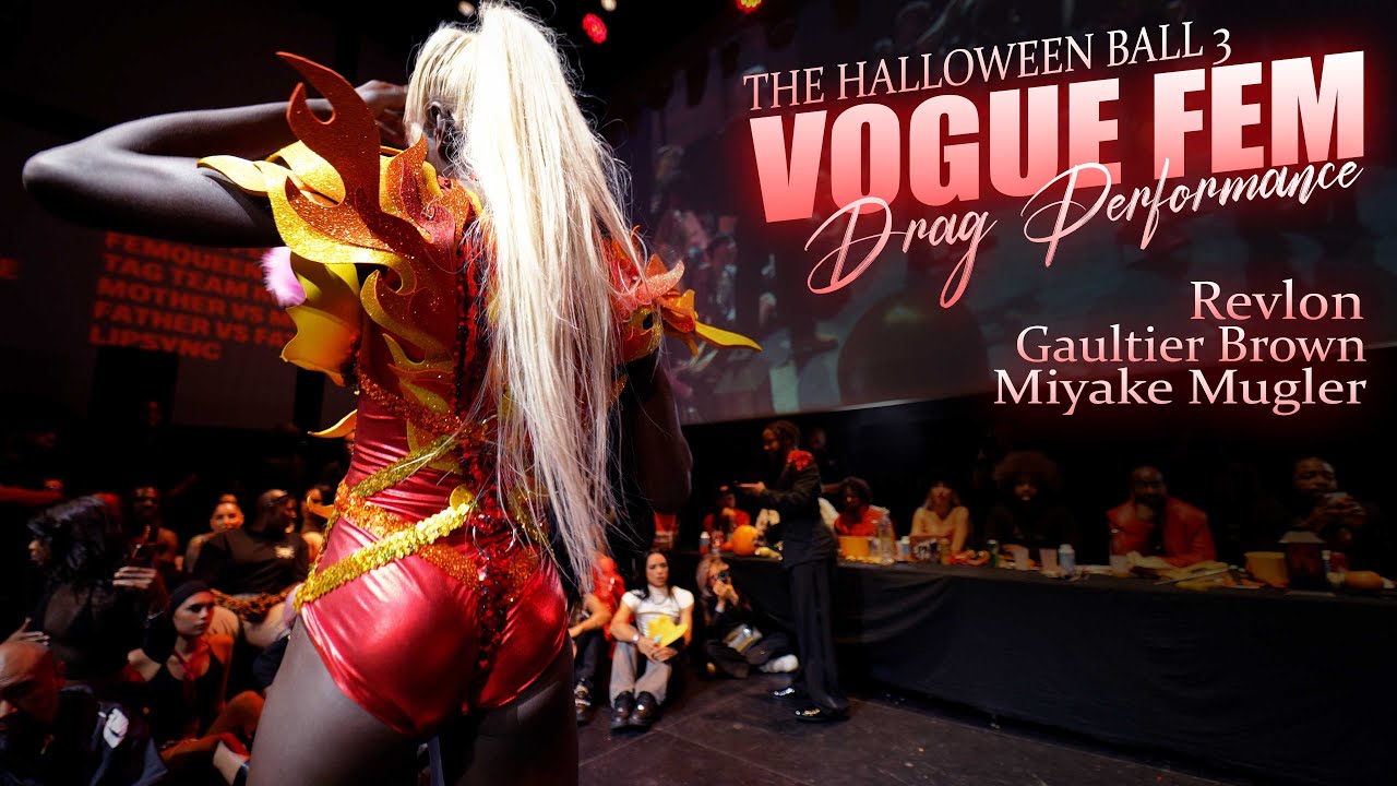 VOGUING - DRAG PERFORMANCE - Halloween Party Ball 3