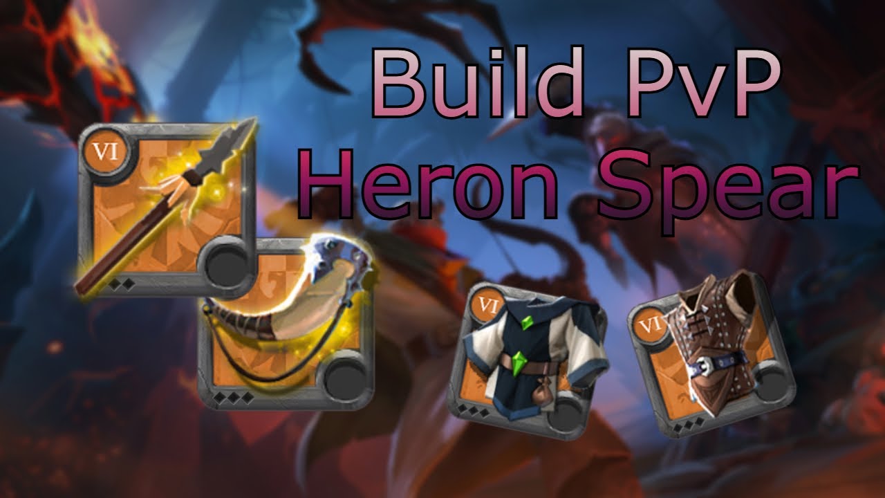 Build lanza de Garza PvP | Corrupted Dungeons | Albion online