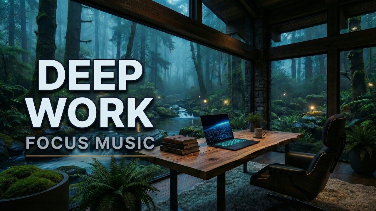 Focus Music & Chillout Work Beats | Riverside Workspace Calm for Deep Concentration | Vol. 02