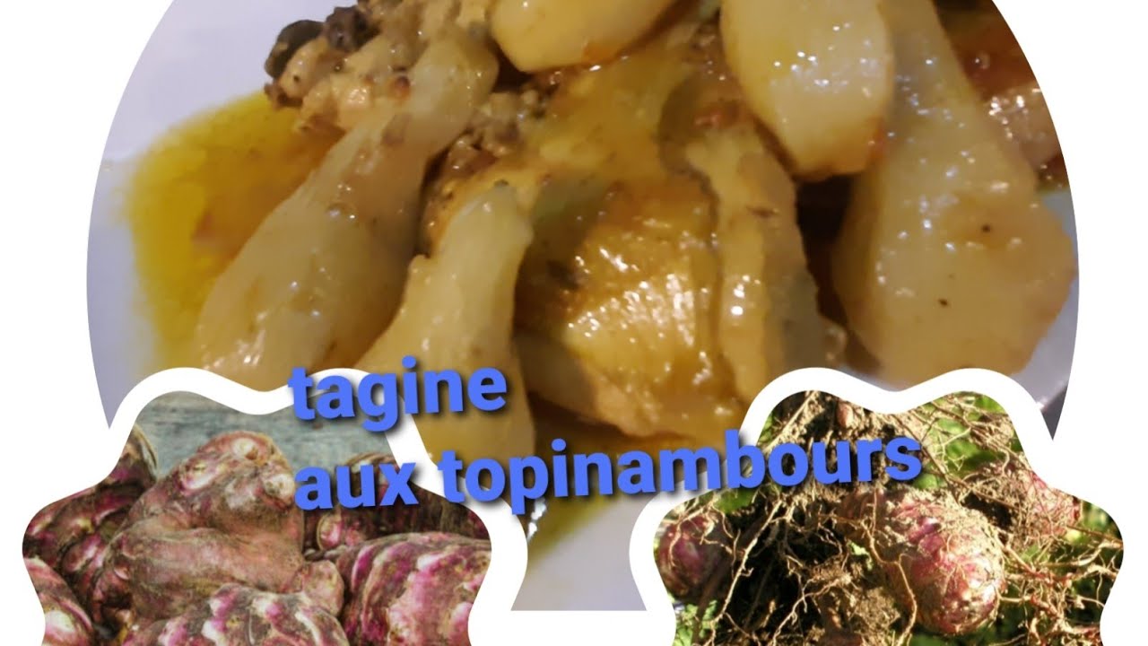 tagine de poulet aux topinambours